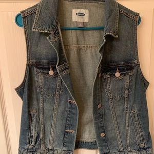 Old Navy Jean vest